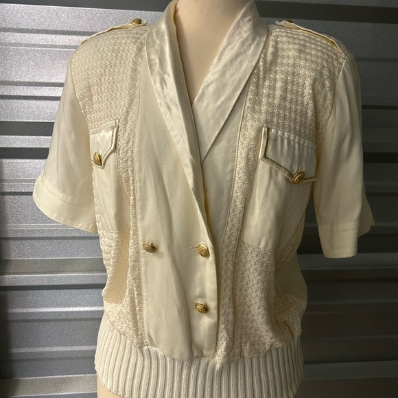 Vintage Sweaters - Vintage Sweater Blouse